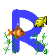 Gify, literki