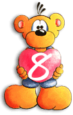 Gify, misiaczki