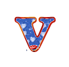 Gify, niebieskie serduszko