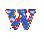 Gify, niebieskie serduszko