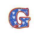 Gify, niebieskie serduszko